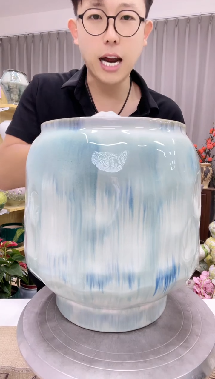 陶瓷花盆 8.5  直播链接