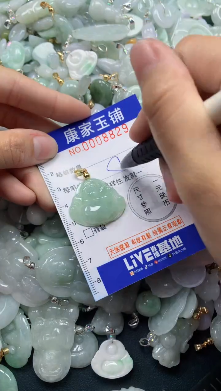 颈饰未镶嵌翡翠8829