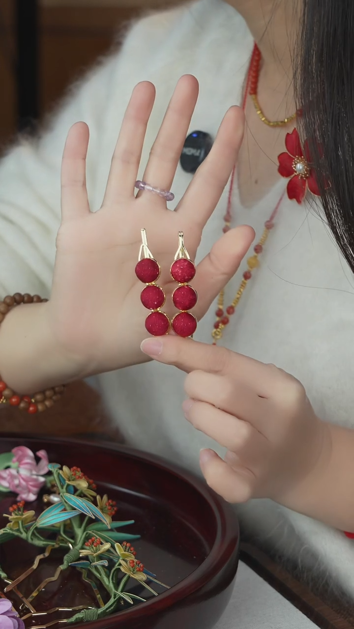 刺绣闪购纯手工非遗国风饰品