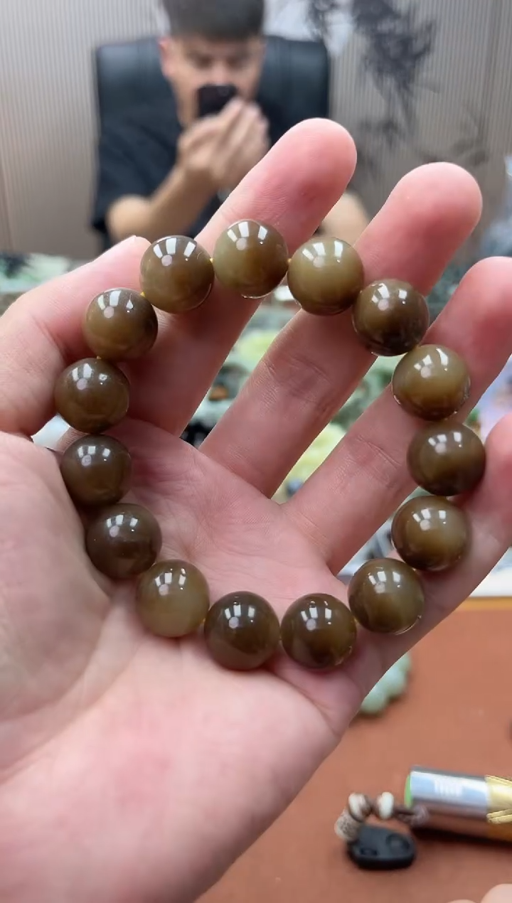 手链未镶嵌和田玉且末糖14