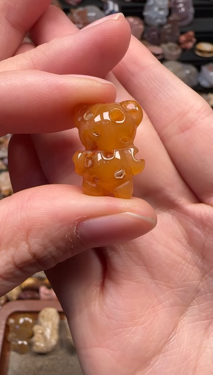 颈饰未镶嵌硅化珊瑚（珊瑚玉）168