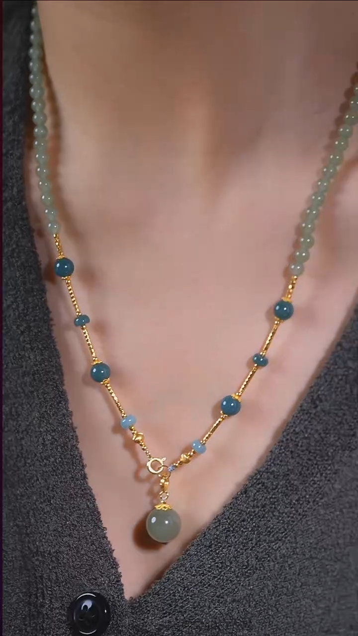 泥塑HETIAN 心慌价百搭链