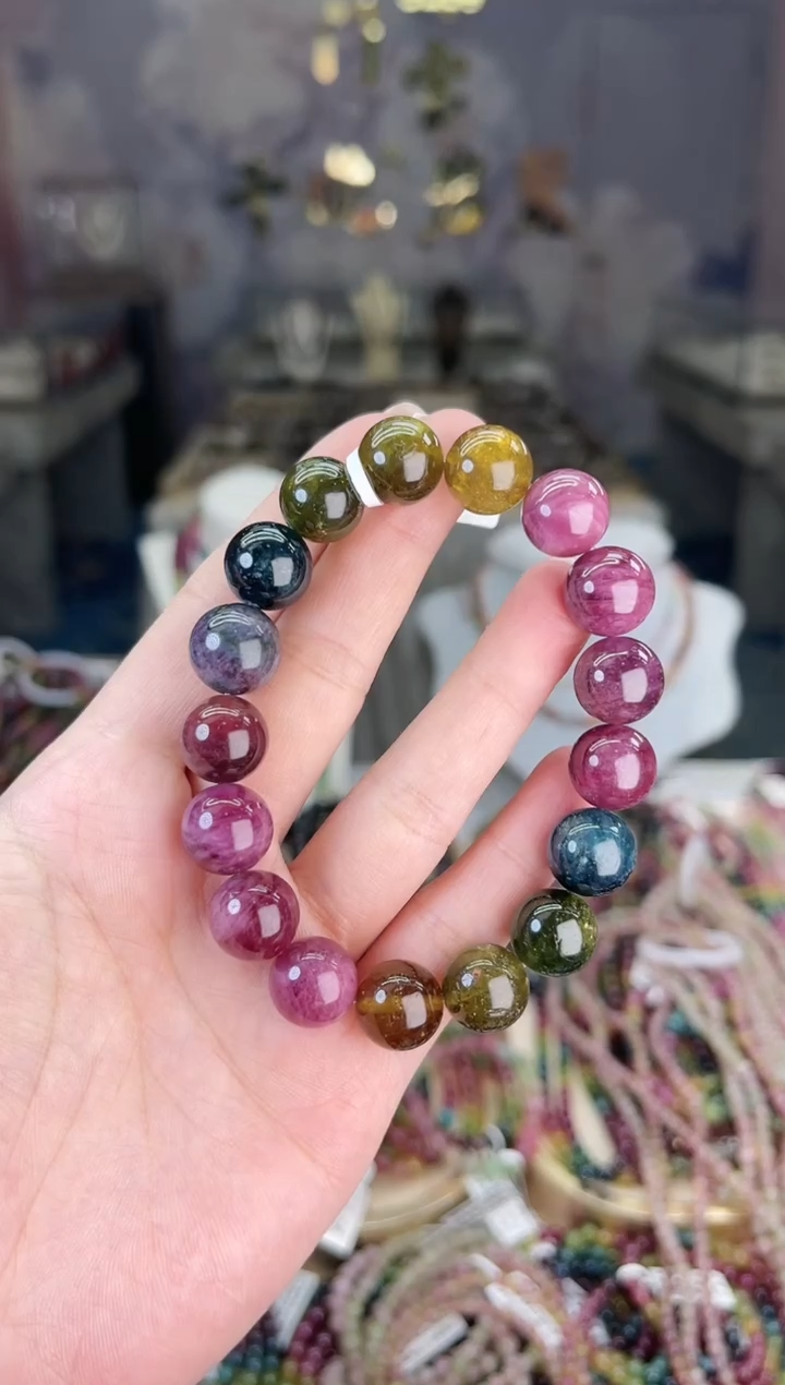 【闪购商品】碧玺/未镶嵌J12mm+碧玺单圈多样性发货