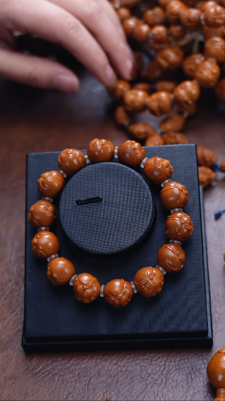 手串橄榄核小*哥苏工橄榄核