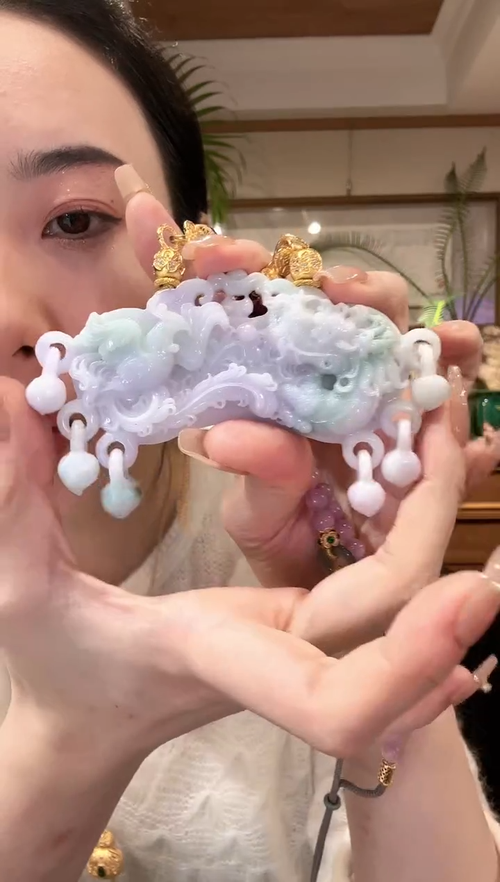 【闪购商品】翡翠颈饰未镶嵌国风