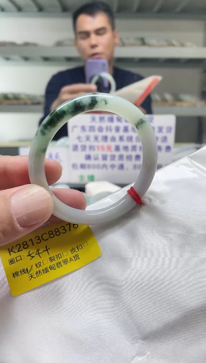 未镶嵌手镯翡翠54+/88376