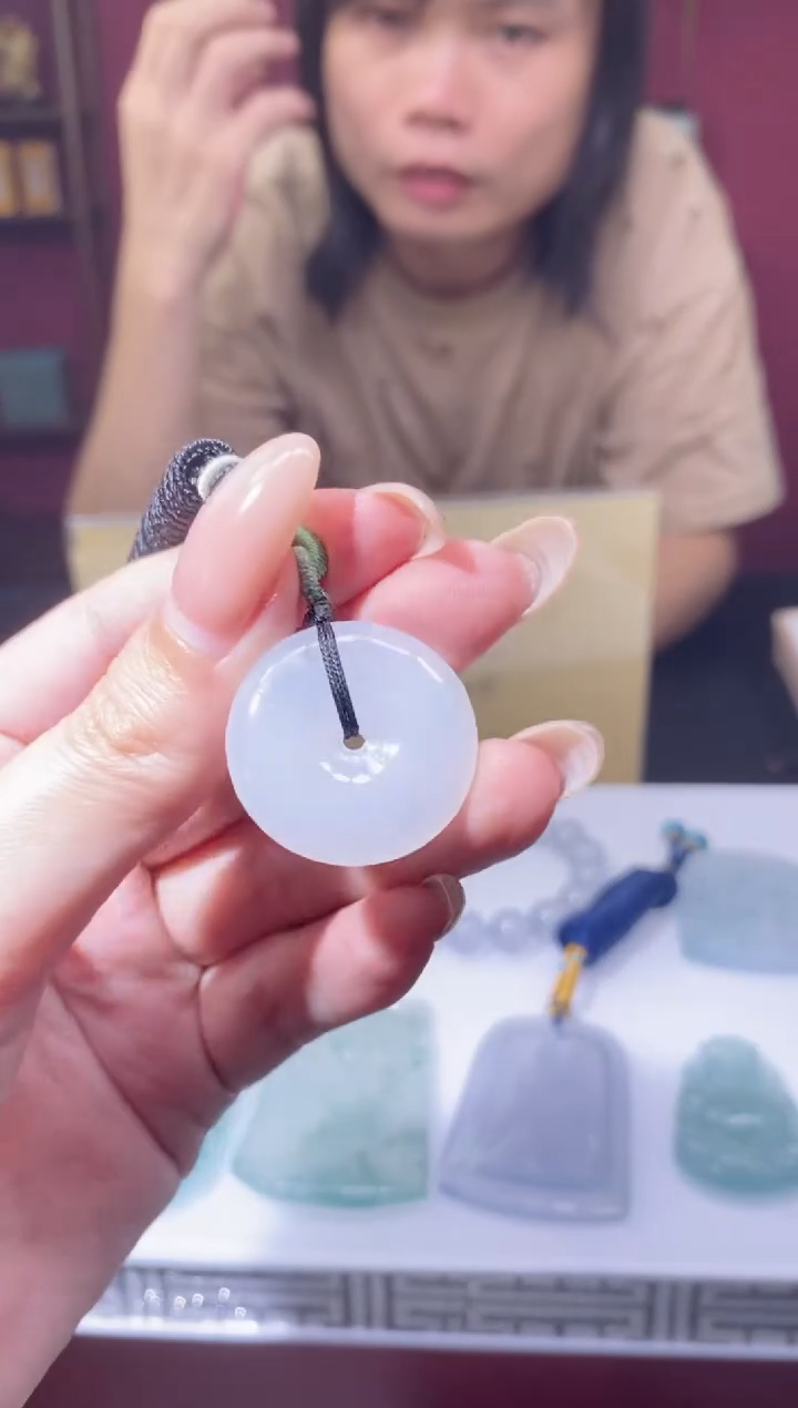 颈饰未镶嵌翡翠34699