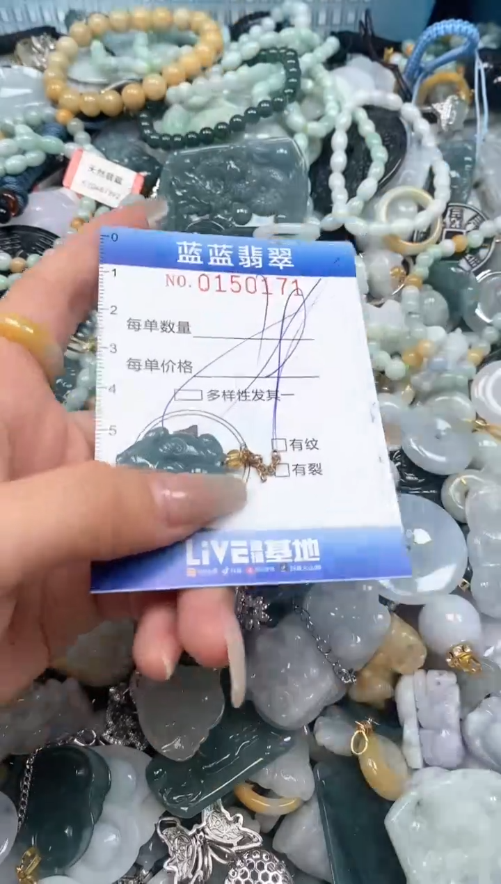 【闪购商品】翡翠颈饰未镶嵌闪购0150171多样性发其一