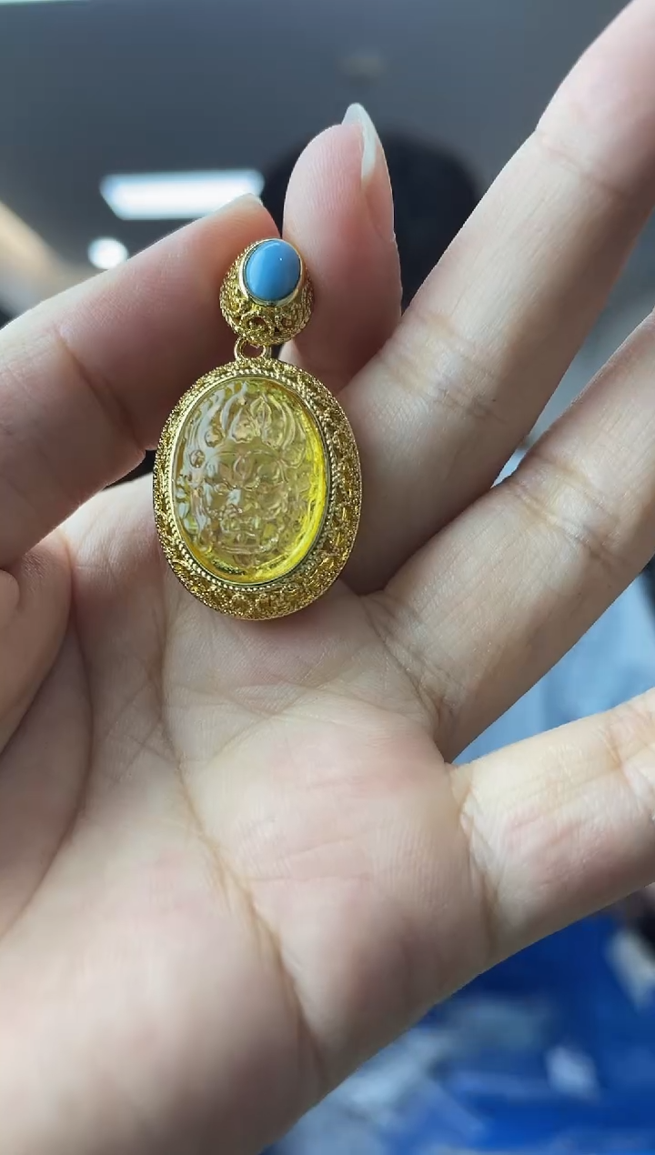 【闪购商品】琥珀裸石未镶嵌多样性一件发货