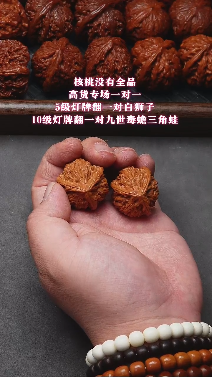 吊坠文玩核桃御龙粗筋