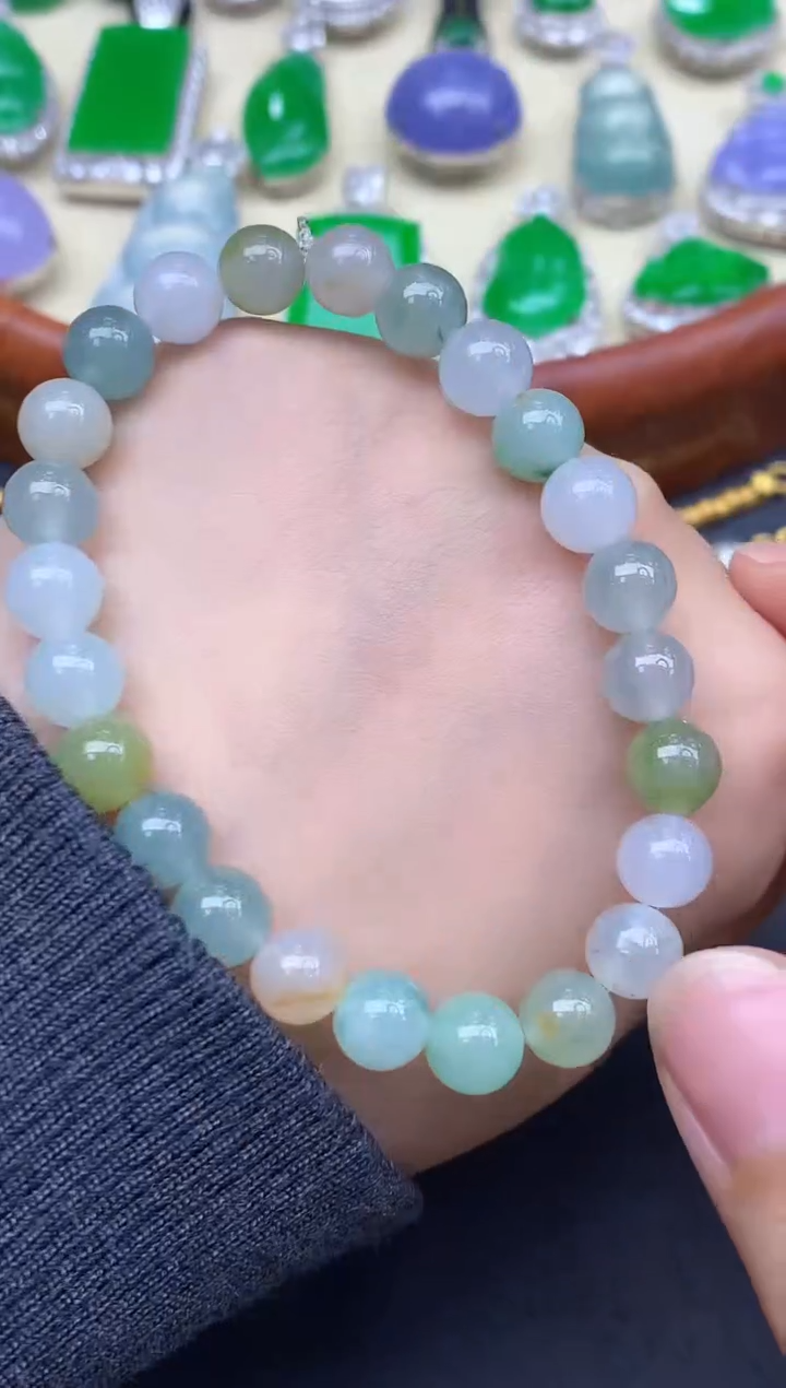 未镶嵌手链翡翠170-中国好珍宝