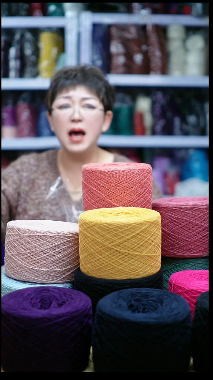 羊绒欢姐编织E223