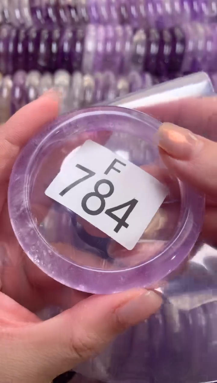 水晶手镯未镶嵌水晶784-56