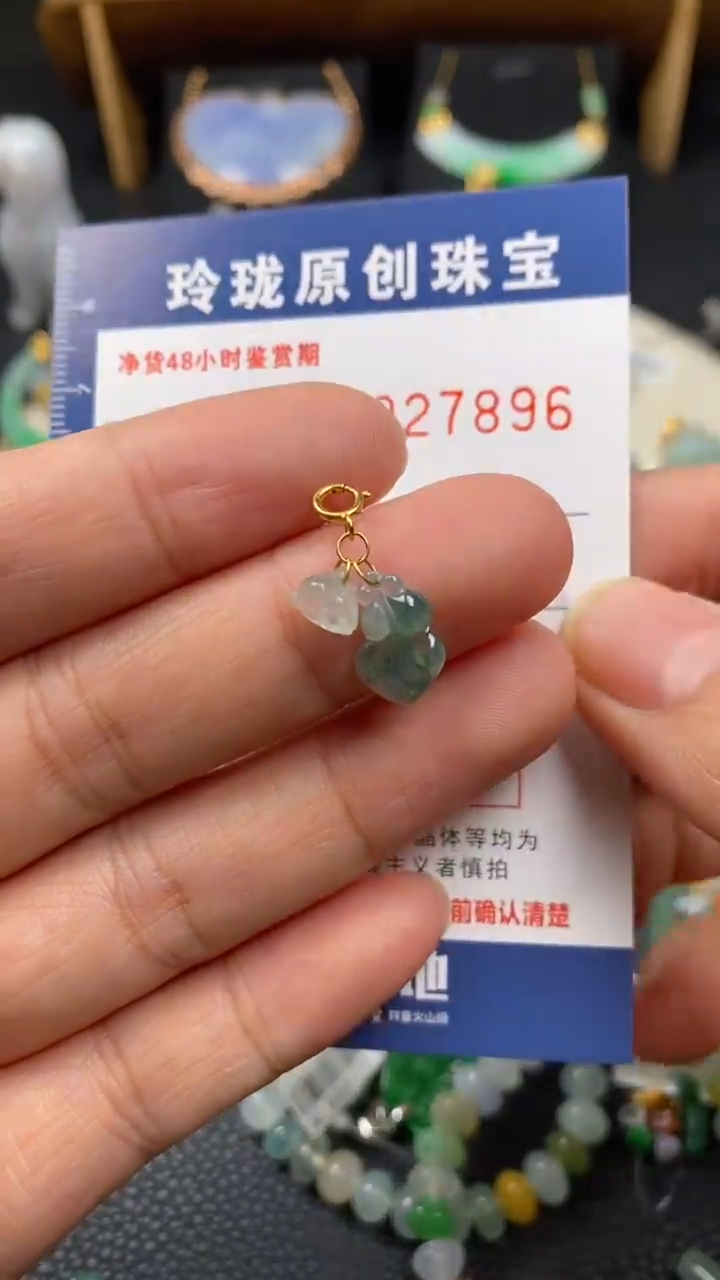 【闪购商品】翡翠颈饰未镶嵌翡翠净货27896