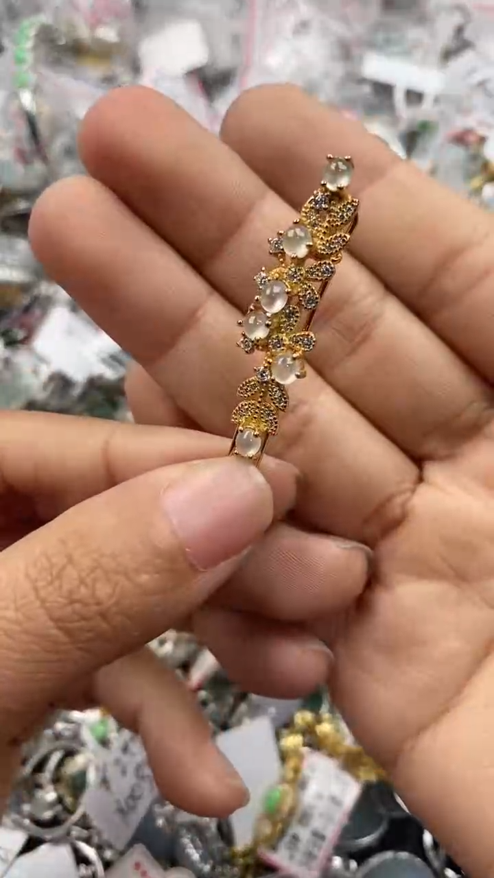 银S925镶嵌戒指翡翠555                 2