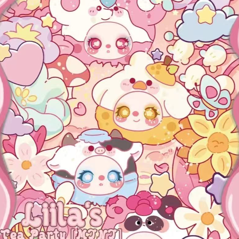 【退坑潮玩】莉拉的花园茶会系列毛绒盲盒收藏