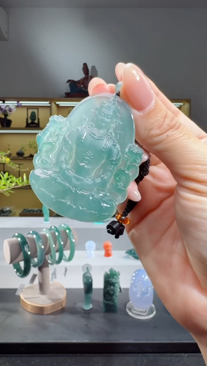 吊坠(不含链)未镶嵌翡翠度母