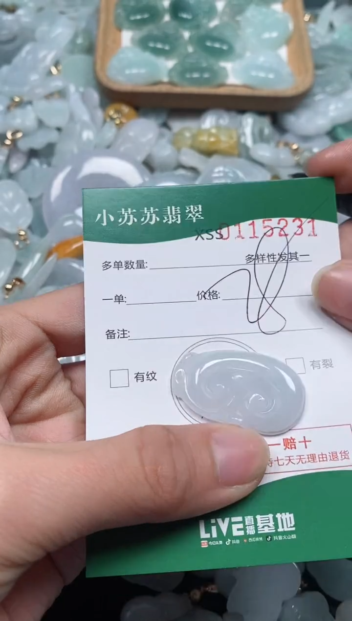 【闪购商品】翡翠颈饰未镶嵌闪购商品0115231