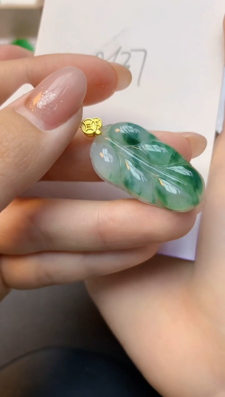 颈饰未镶嵌翡翠天然A货缅甸翡翠百元以上9元证书费自理