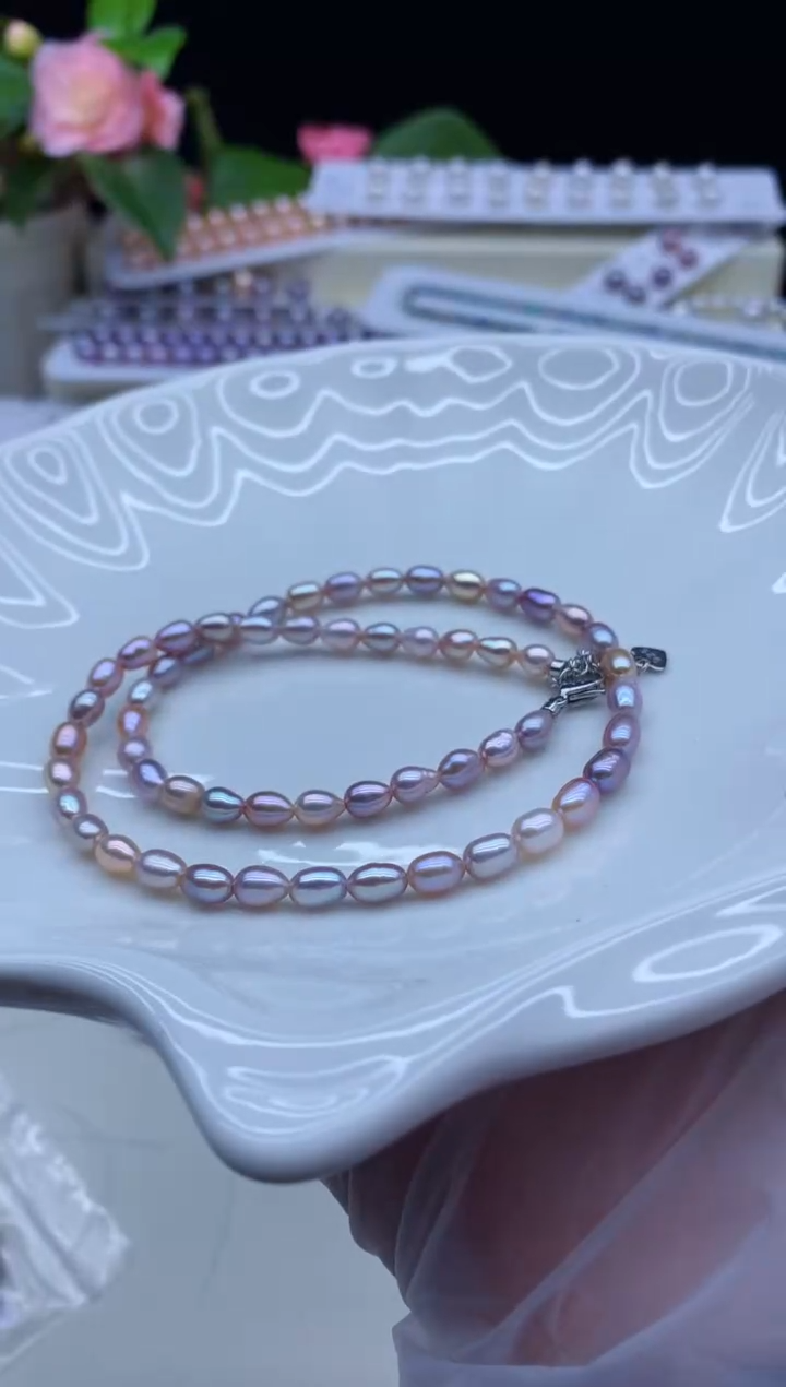 【闪购商品】淡水珍珠颈饰未镶嵌淡水珍珠项链