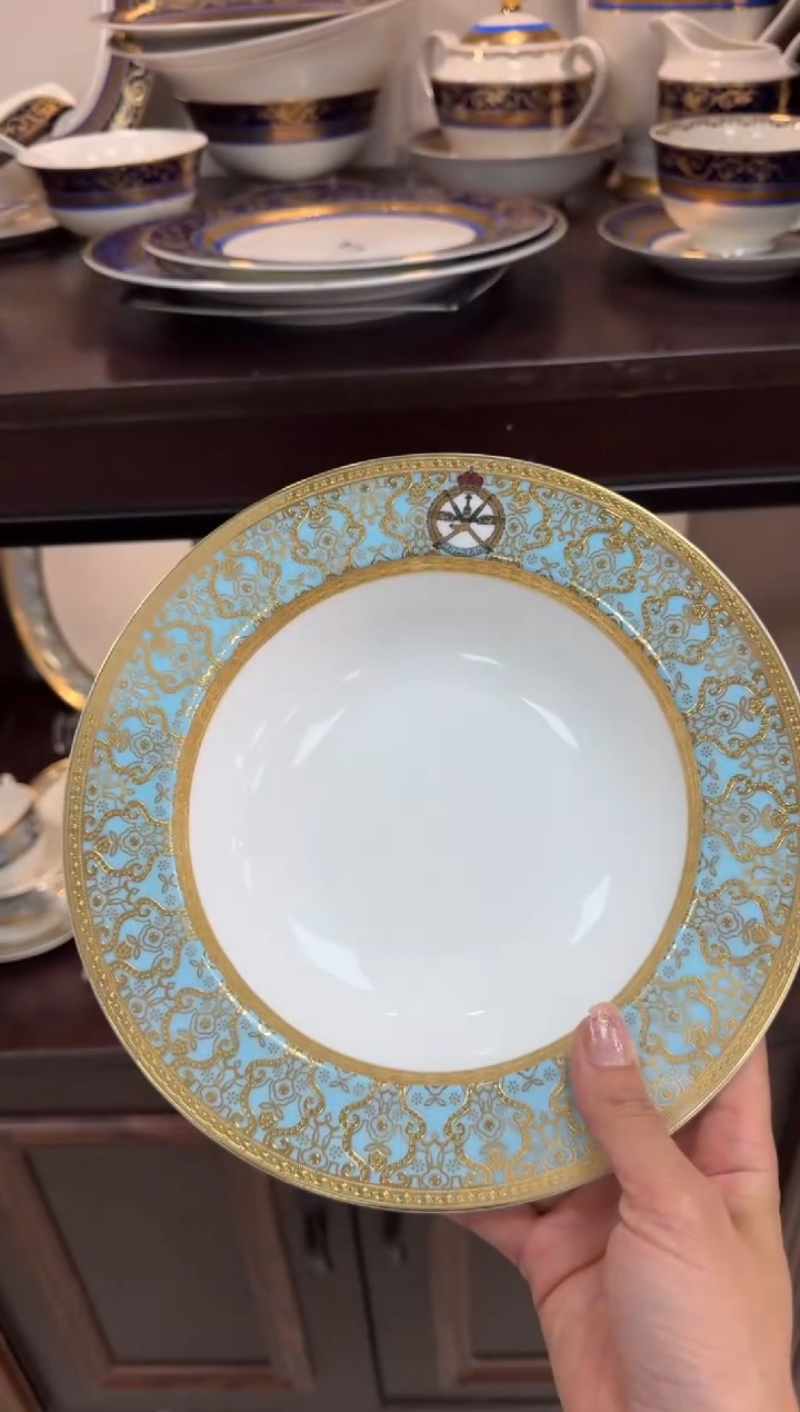 【闪购商品】瓷片8.5英寸草帽盘福利款 2个