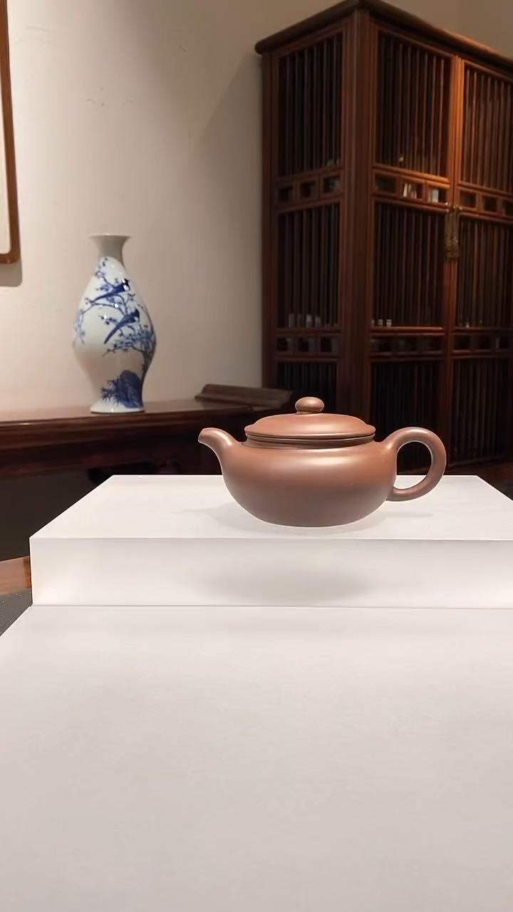 【闪购商品】紫砂茶壶紫泥扁腹