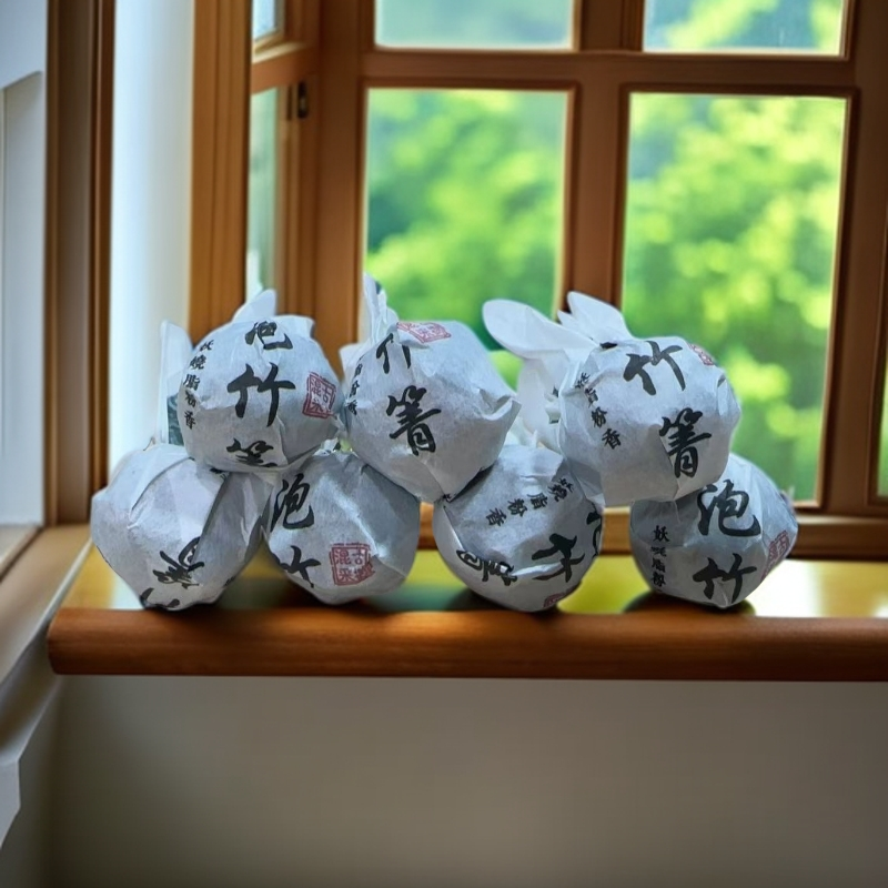 泡竹箐-古树龙珠 普洱茶 生茶 6-8克 2025.4.20