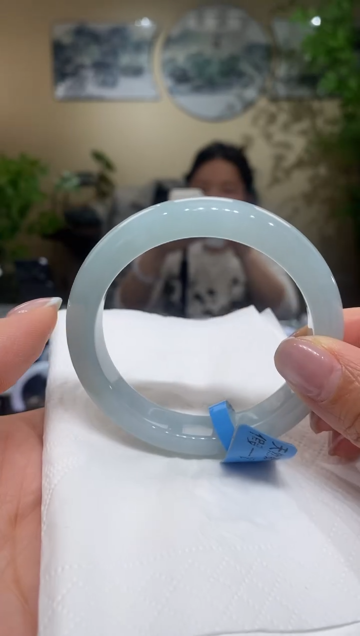 【闪购商品】翡翠手镯未镶嵌翡翠54-55