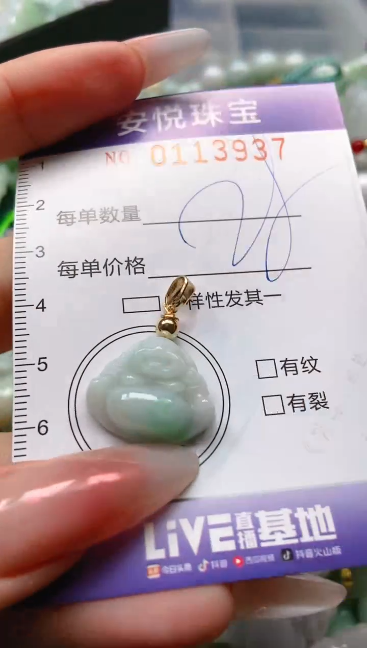 【闪购商品】翡翠颈饰未镶嵌闪购0113937