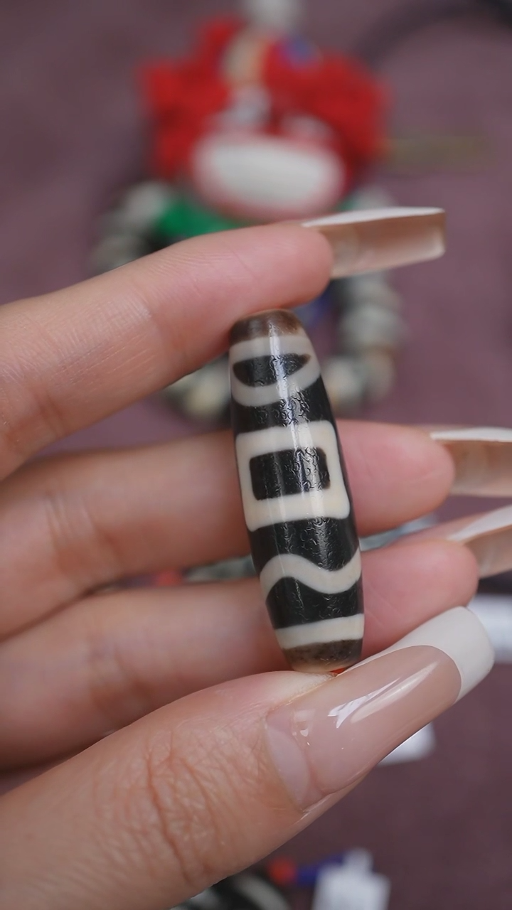 【闪购商品】玛瑙/玉髓颈饰未镶嵌蚀花玛瑙珠定制编绳