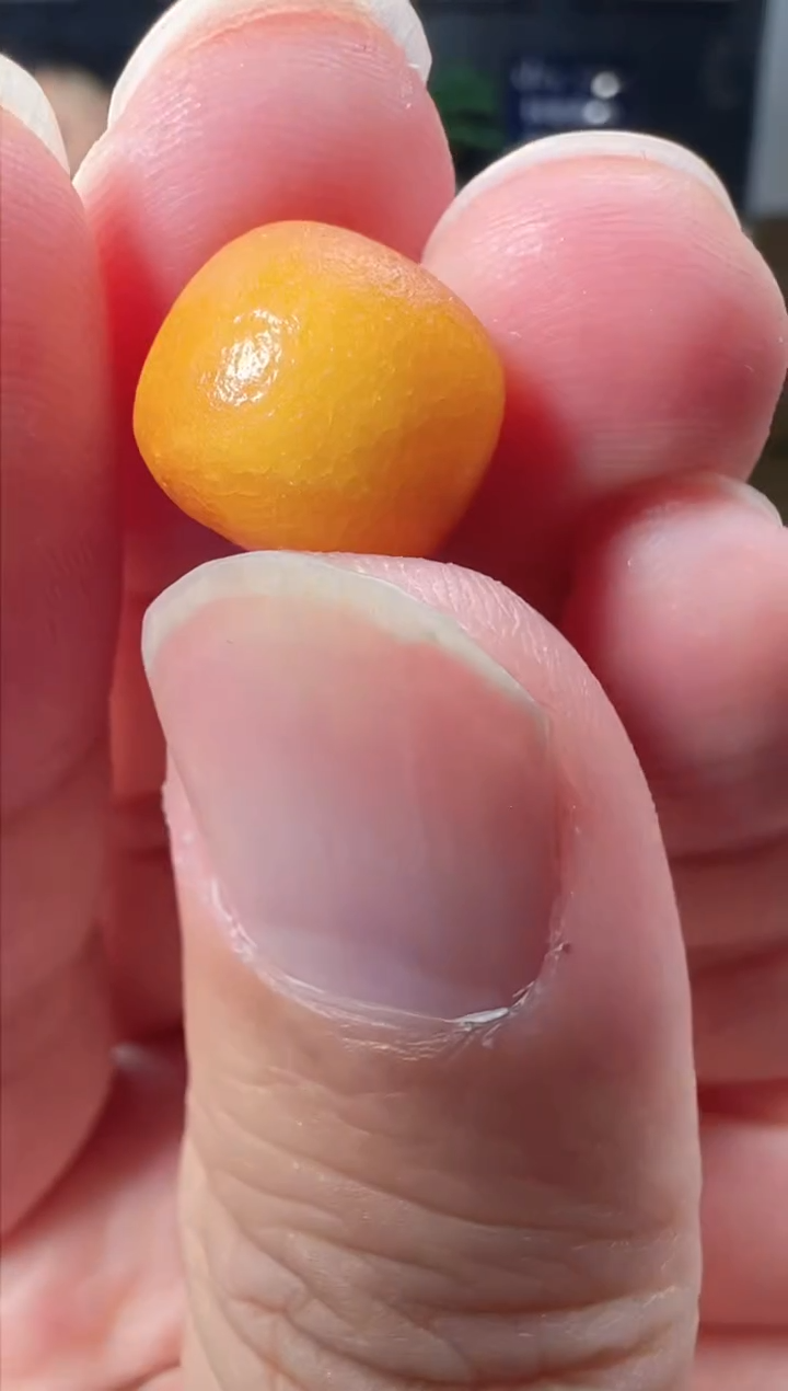 【闪购商品】琥珀裸石未镶嵌（微瑕）橘皮花蜡老型-S7