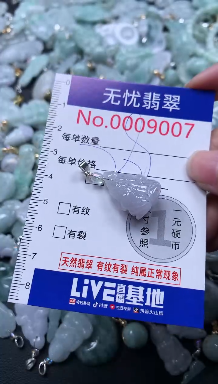 颈饰未镶嵌翡翠9007