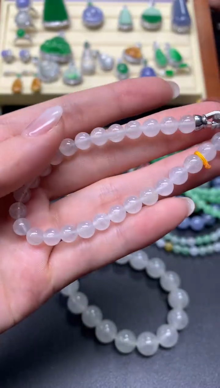 【闪购商品】翡翠手串未镶嵌手串|3500+350