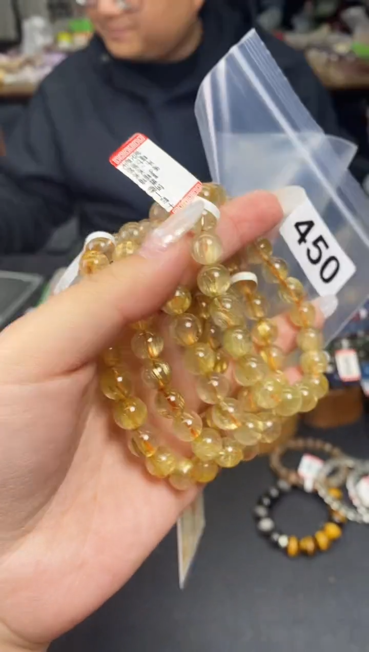【闪购商品】水晶手串未镶嵌手串450多样性发其一