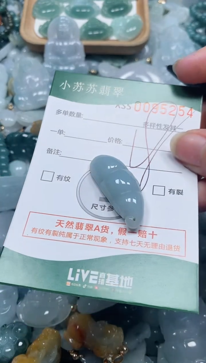 【闪购商品】翡翠颈饰未镶嵌闪购商品0095254