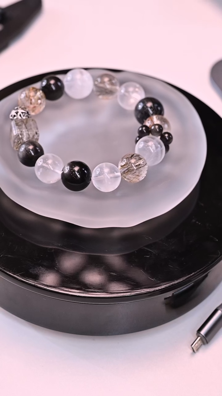 【闪购商品】水晶手串银S925镶嵌闪购66666