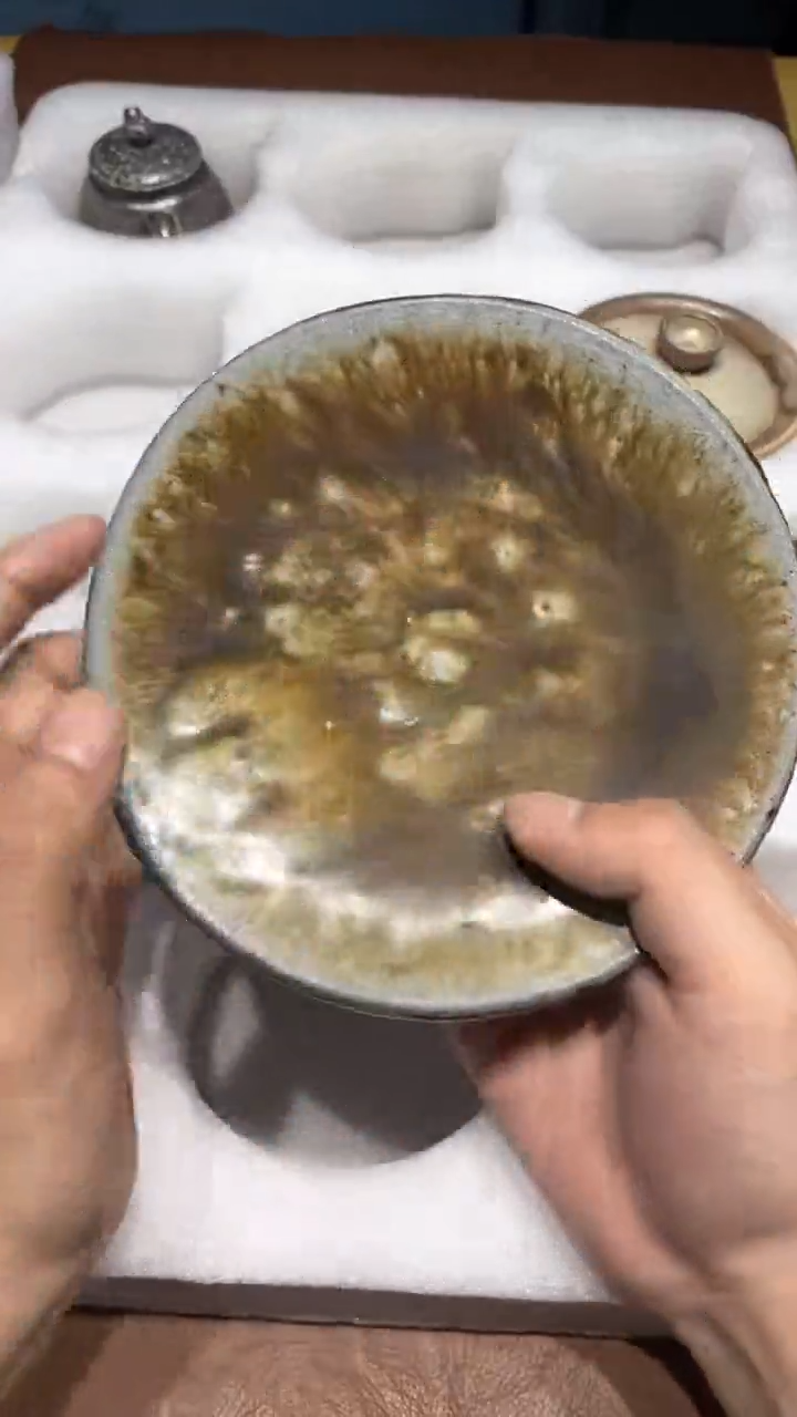 奢瓷/瑞寅柴烧茶器（壶承）597  微瑕