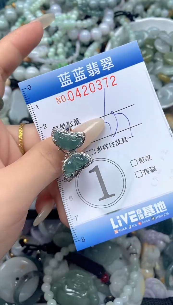 颈饰未镶嵌翡翠闪购0420372