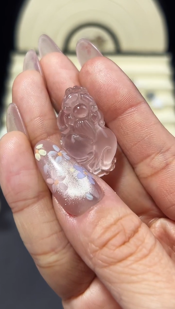 【闪购商品】貔貅雕刻件未镶嵌水晶发一