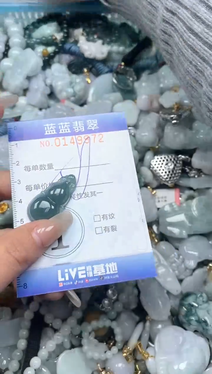 【闪购商品】翡翠颈饰未镶嵌闪购0149972多样性发其一