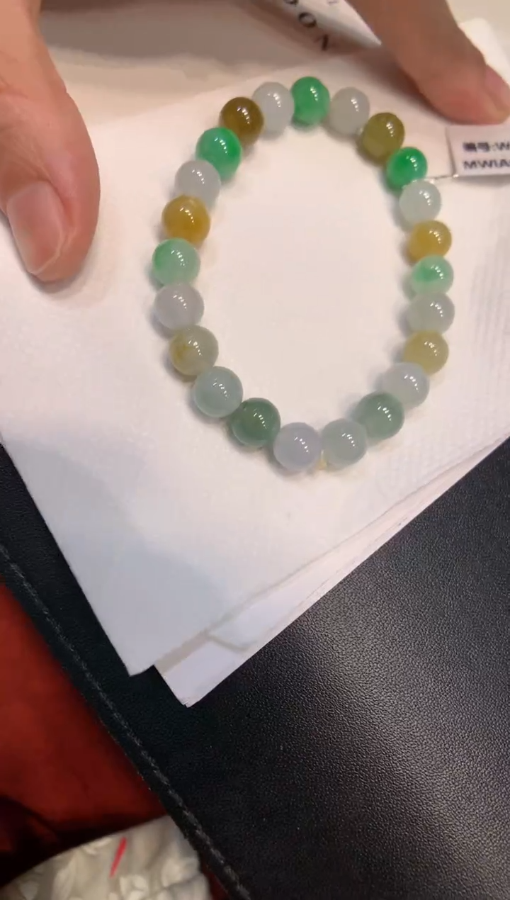 未镶嵌手串翡翠手串