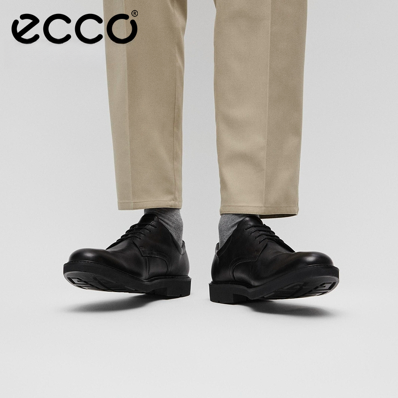 ECCO爱步男婚鞋德比鞋 男士结婚舒适商务正装皮鞋 都市伦敦525604