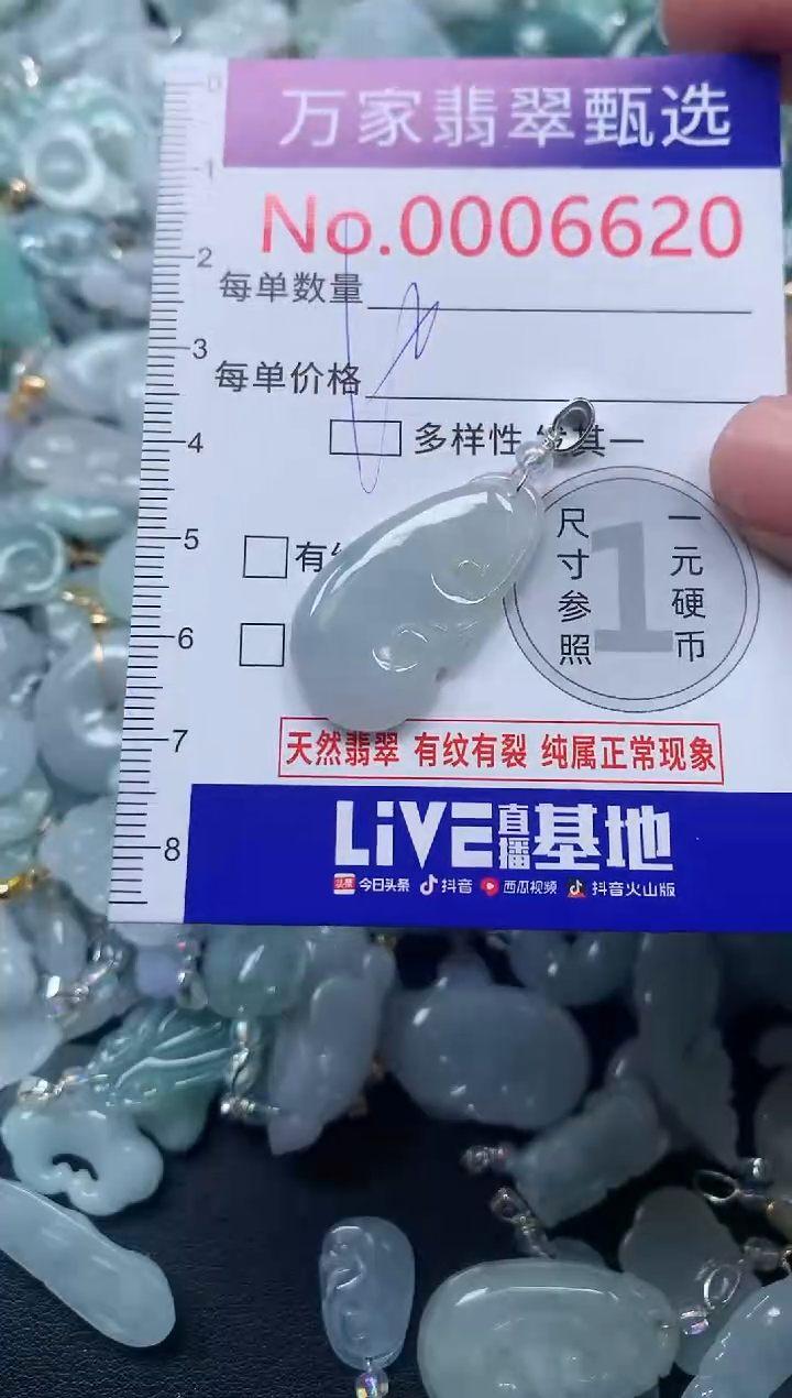 颈饰未镶嵌翡翠6620