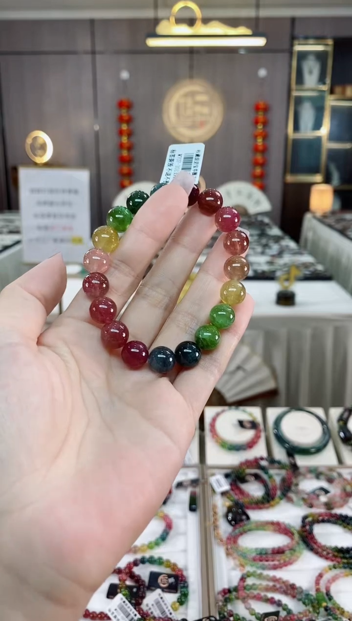 【闪购商品】单圈手串10mm+未镶嵌碧玺（多样性发一条）hon