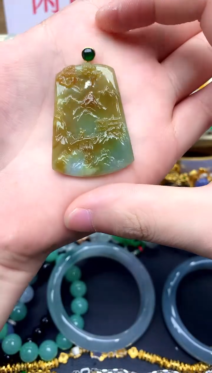 颈饰未镶嵌翡翠214 -中国好珍宝