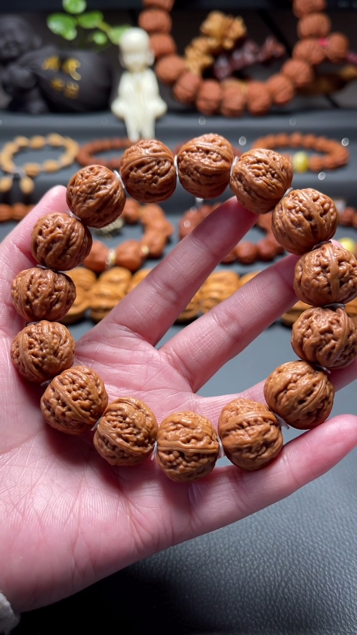 【闪购商品】文玩核桃吊坠文玩手串