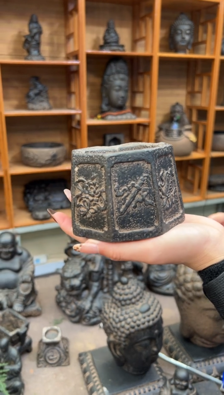 陶土【火山泥】八宝井