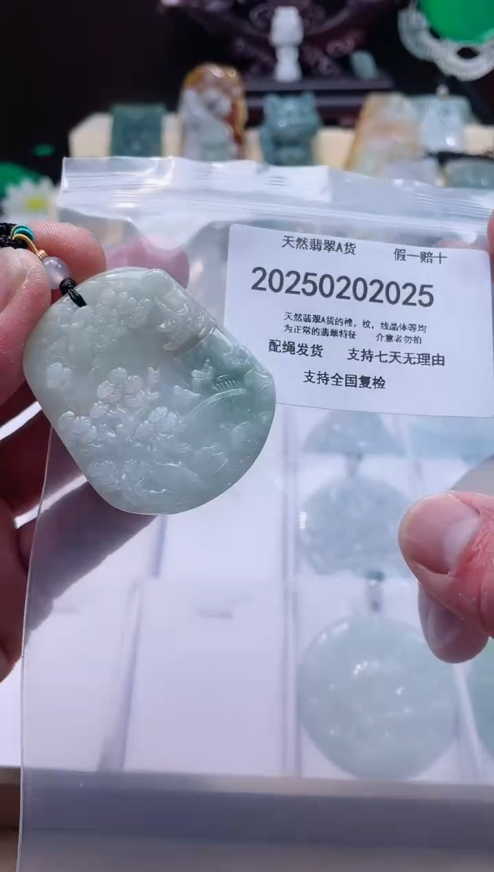 【闪购商品】翡翠颈饰未镶嵌闪购商品8号店200250020013