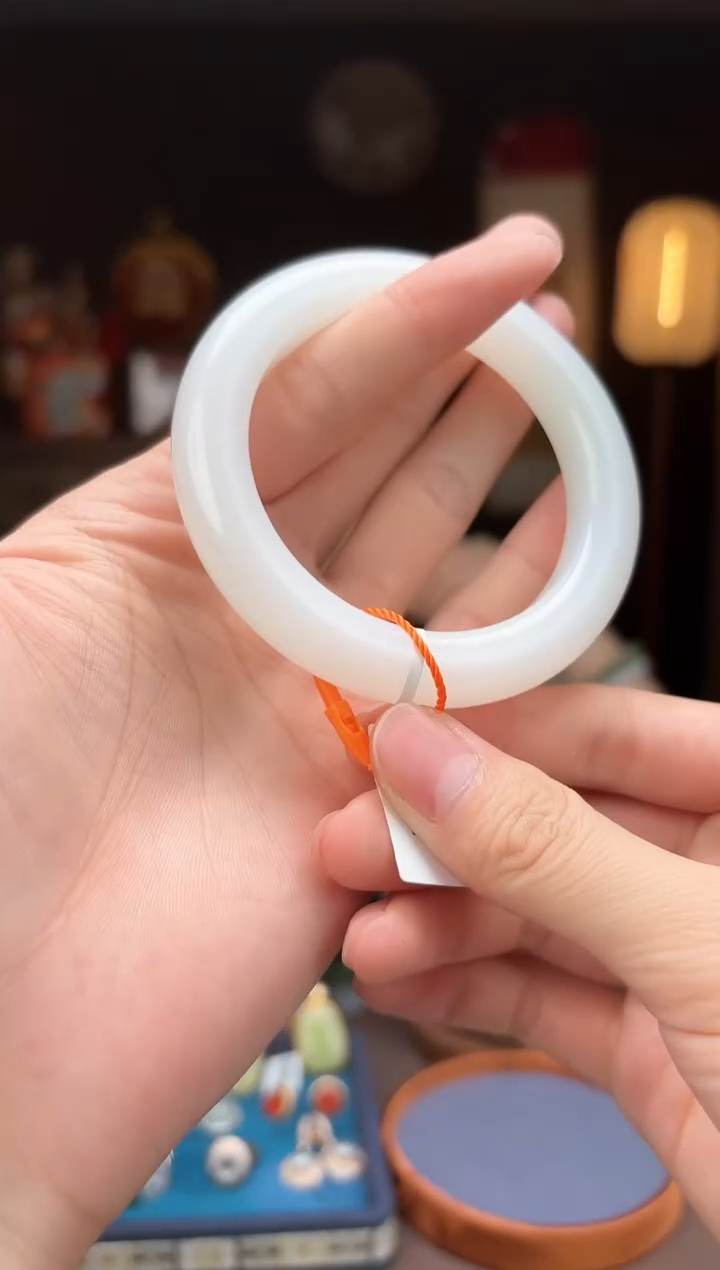 【闪购商品】和田玉AF65【手镯57mm】未镶嵌-