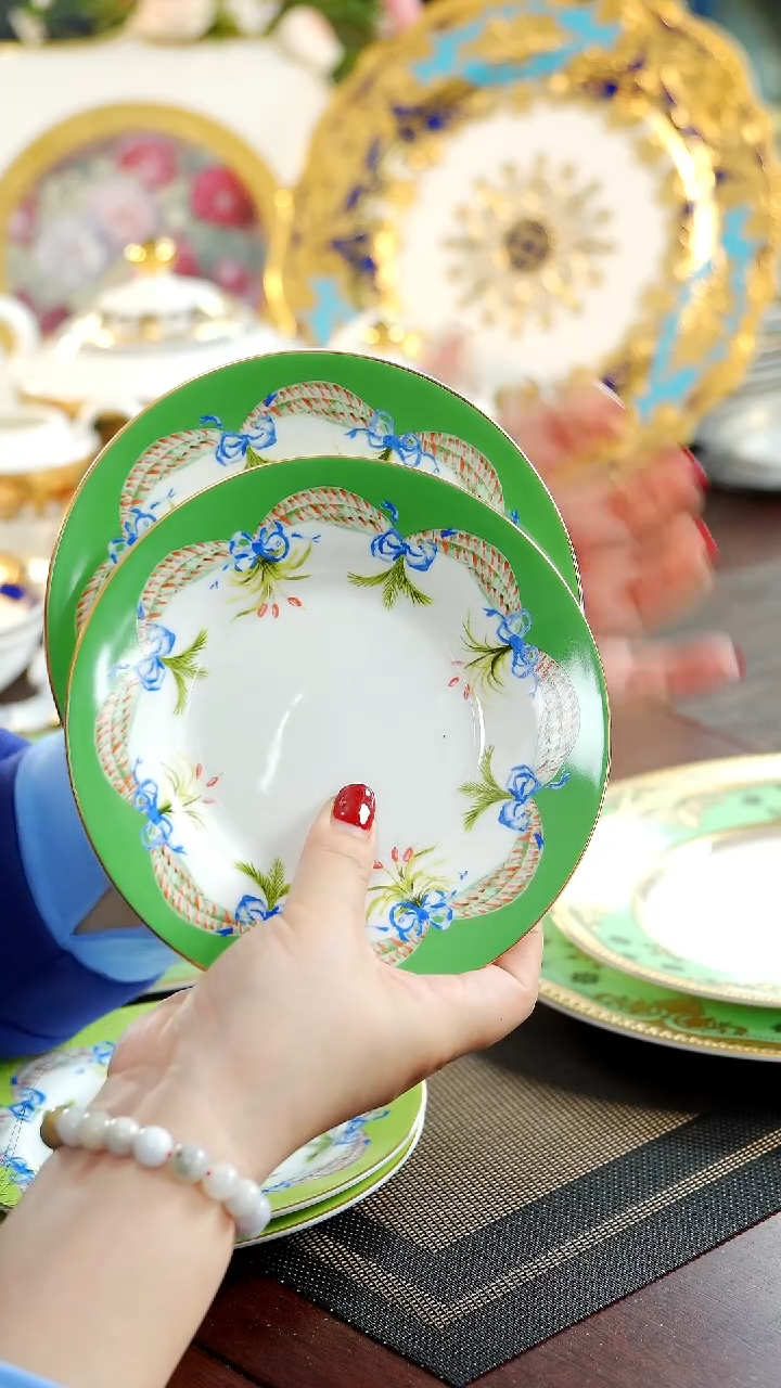 【闪购商品】瓷片6英寸平盘2个 福利价